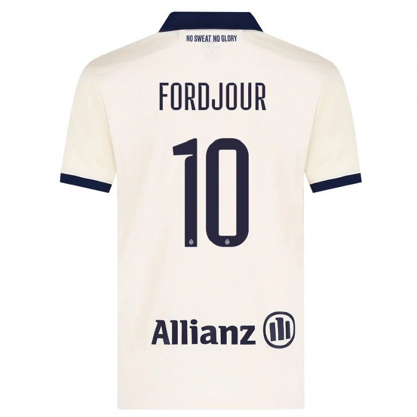 Danxen Herren Richmond Fordjour #10 Beige Schwarz Auswärtstrikot Trikot 2026/27 T-Shirt Schweiz