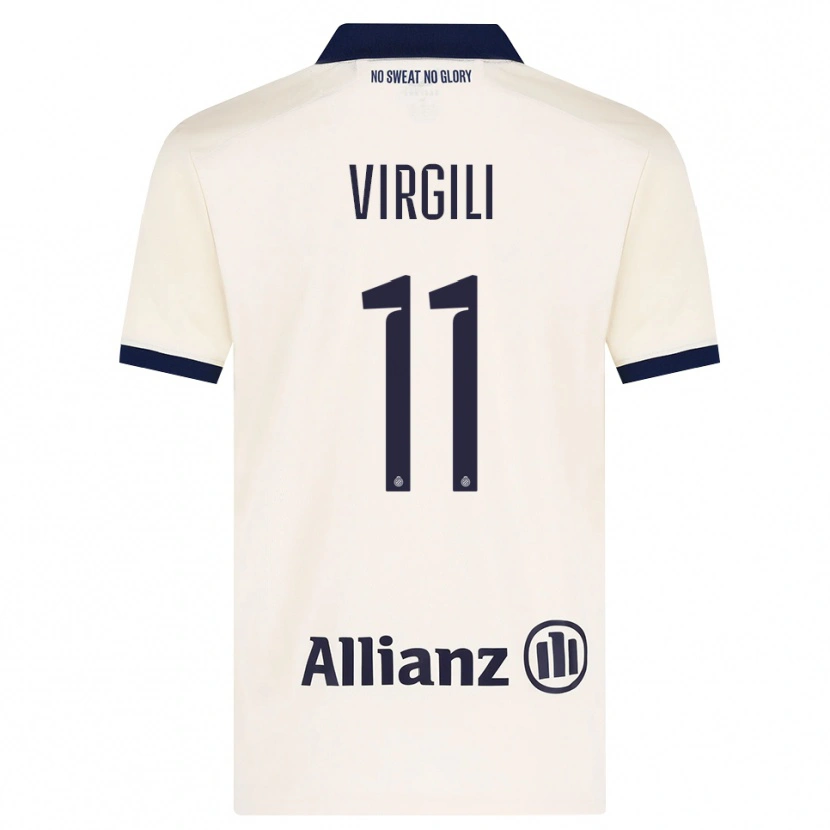 Danxen Herren Jan Virgili #11 Beige Schwarz Auswärtstrikot Trikot 2026/27 T-Shirt Schweiz