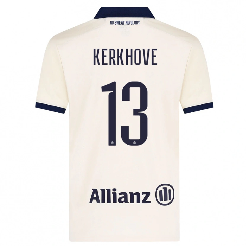Danxen Herren Angel Kerkhove #13 Beige Schwarz Auswärtstrikot Trikot 2026/27 T-Shirt Schweiz