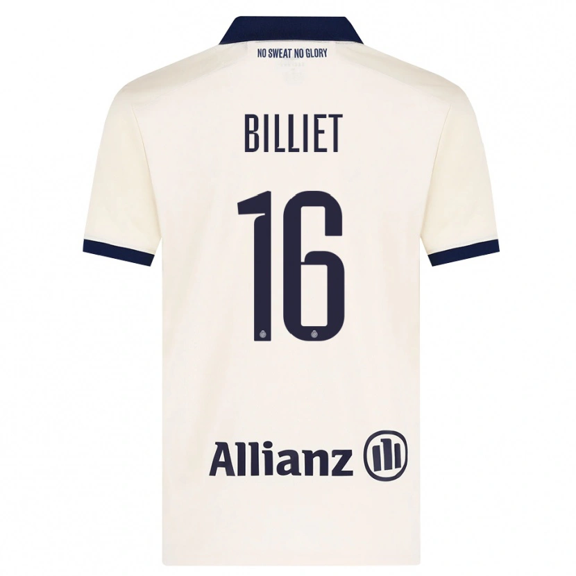 Danxen Herren Jonah Billiet #16 Beige Schwarz Auswärtstrikot Trikot 2026/27 T-Shirt Schweiz