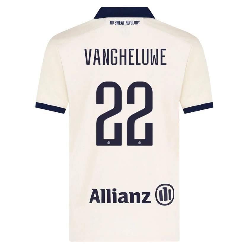 Danxen Herren Jody Vangheluwe #22 Beige Schwarz Auswärtstrikot Trikot 2026/27 T-Shirt Schweiz
