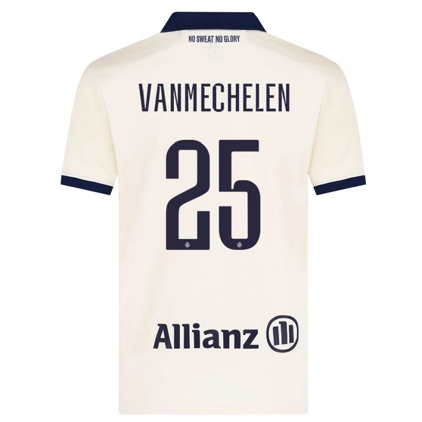 Danxen Herren Davinia Vanmechelen #25 Beige Schwarz Auswärtstrikot Trikot 2026/27 T-Shirt Schweiz