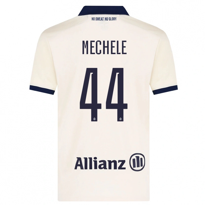 Danxen Herren Brandon Mechele #44 Beige Schwarz Auswärtstrikot Trikot 2026/27 T-Shirt Schweiz