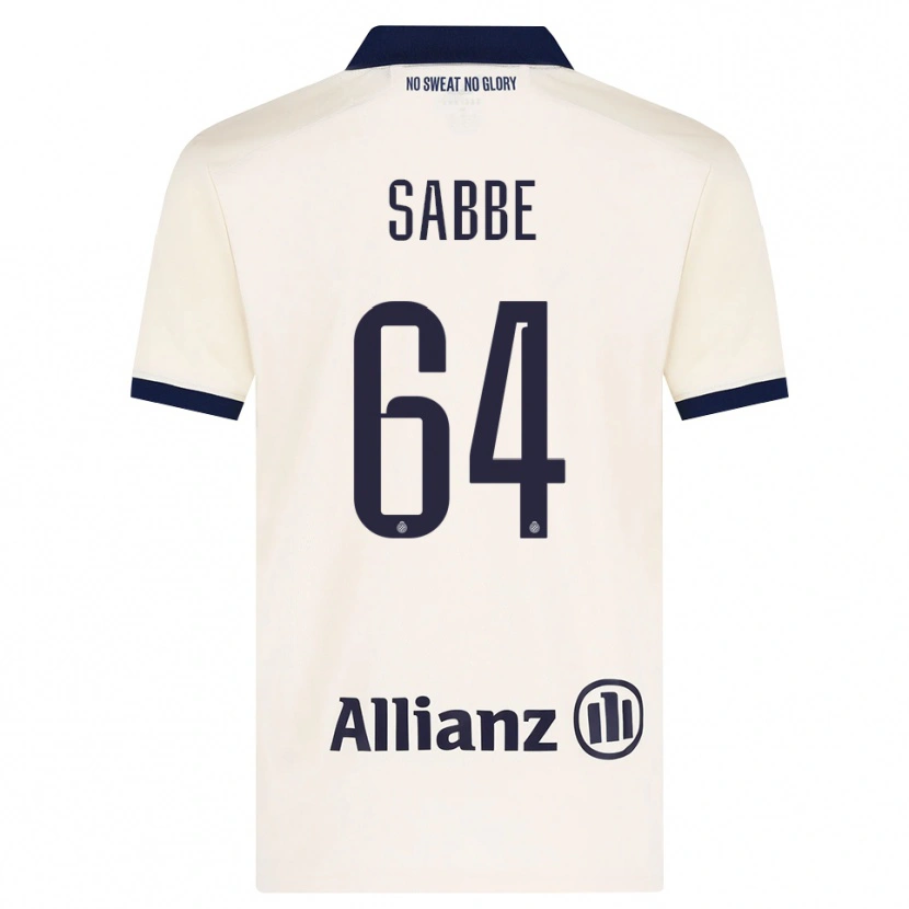 Danxen Herren Kyriani Sabbe #64 Beige Schwarz Auswärtstrikot Trikot 2026/27 T-Shirt Schweiz
