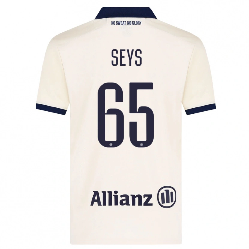 Danxen Herren Joaquin Seys #65 Beige Schwarz Auswärtstrikot Trikot 2026/27 T-Shirt Schweiz