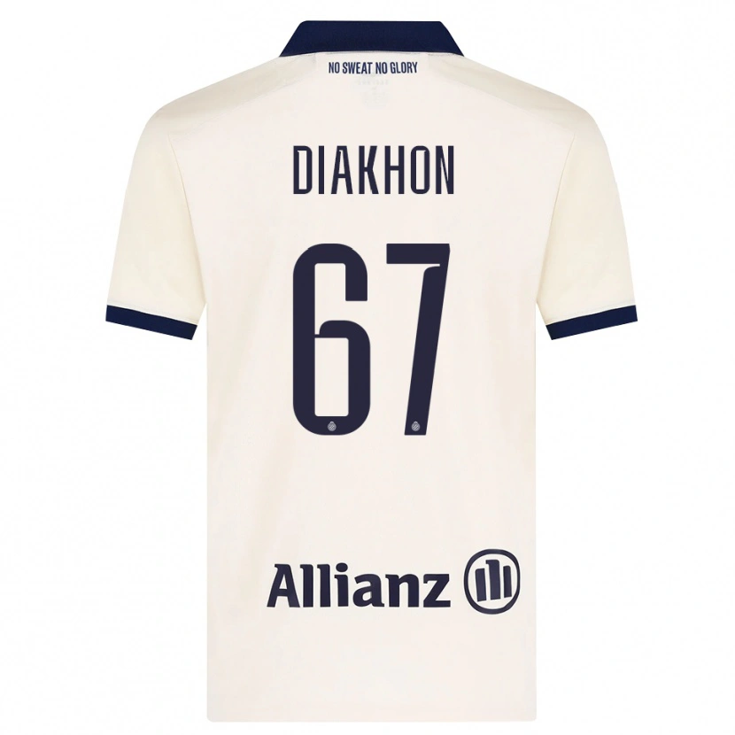 Danxen Herren Mamadou Diakhon #67 Beige Schwarz Auswärtstrikot Trikot 2026/27 T-Shirt Schweiz