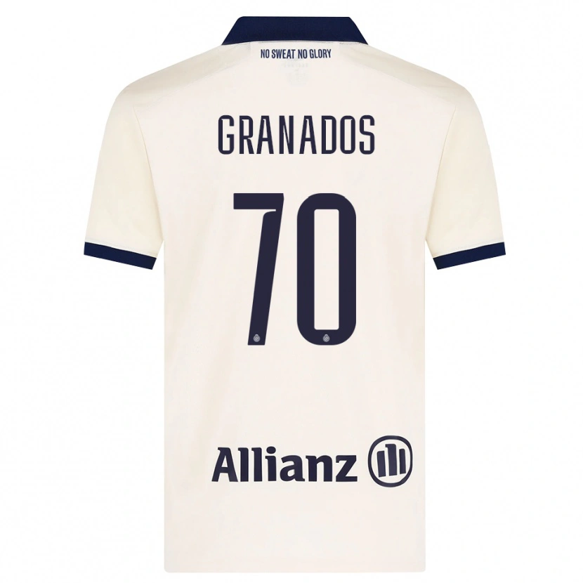 Danxen Herren Alejandro Granados #70 Beige Schwarz Auswärtstrikot Trikot 2026/27 T-Shirt Schweiz