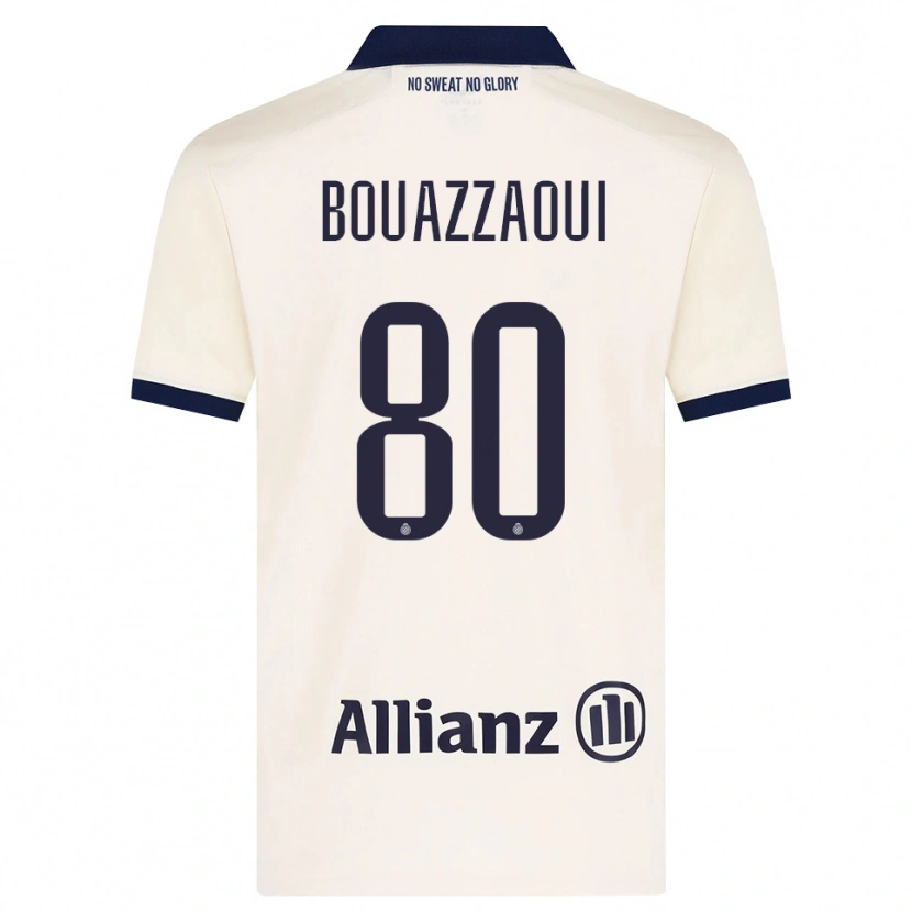 Danxen Herren Ilyas Bouazzaoui #80 Beige Schwarz Auswärtstrikot Trikot 2026/27 T-Shirt Schweiz