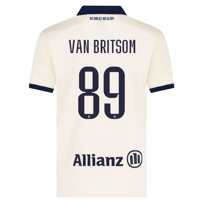 Danxen Herren Jakke Van Britsom #89 Beige Schwarz Auswärtstrikot Trikot 2026/27 T-Shirt Schweiz