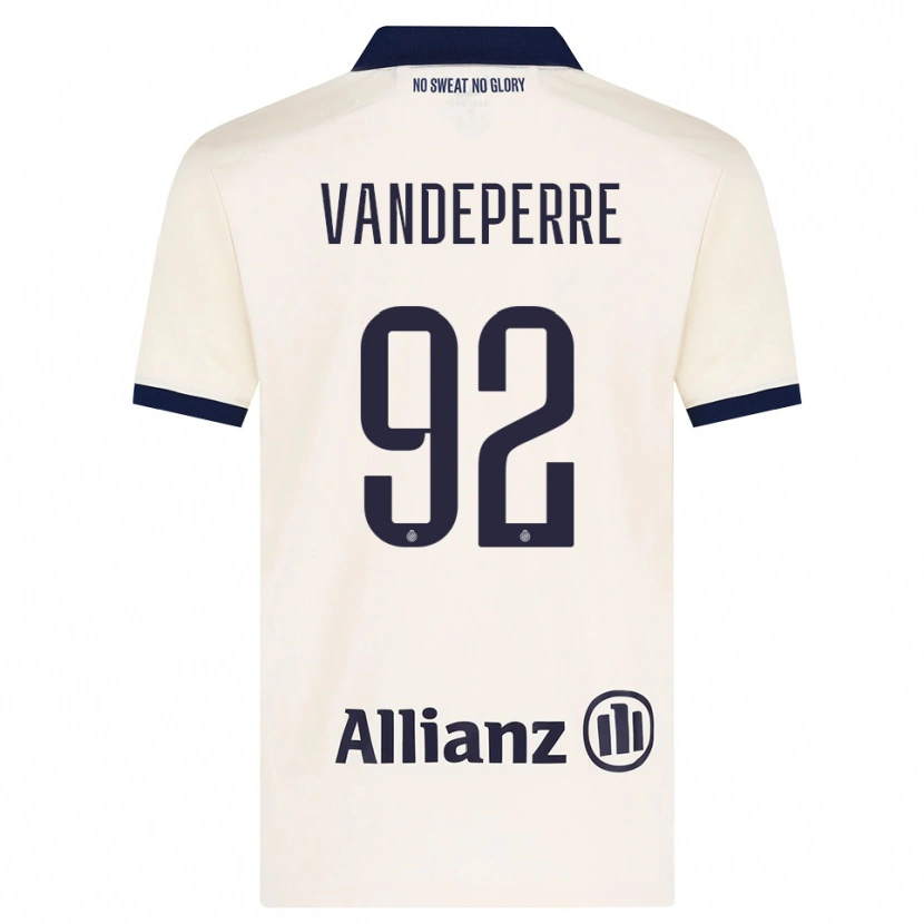 Danxen Herren Alexander Vandeperre #92 Beige Schwarz Auswärtstrikot Trikot 2026/27 T-Shirt Schweiz