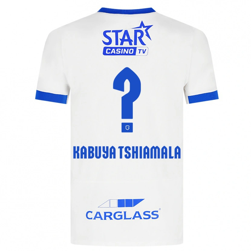 Danxen Herren Lino Kabuya Tshiamala #0 Weiß Blau Auswärtstrikot Trikot 2026/27 T-Shirt Schweiz