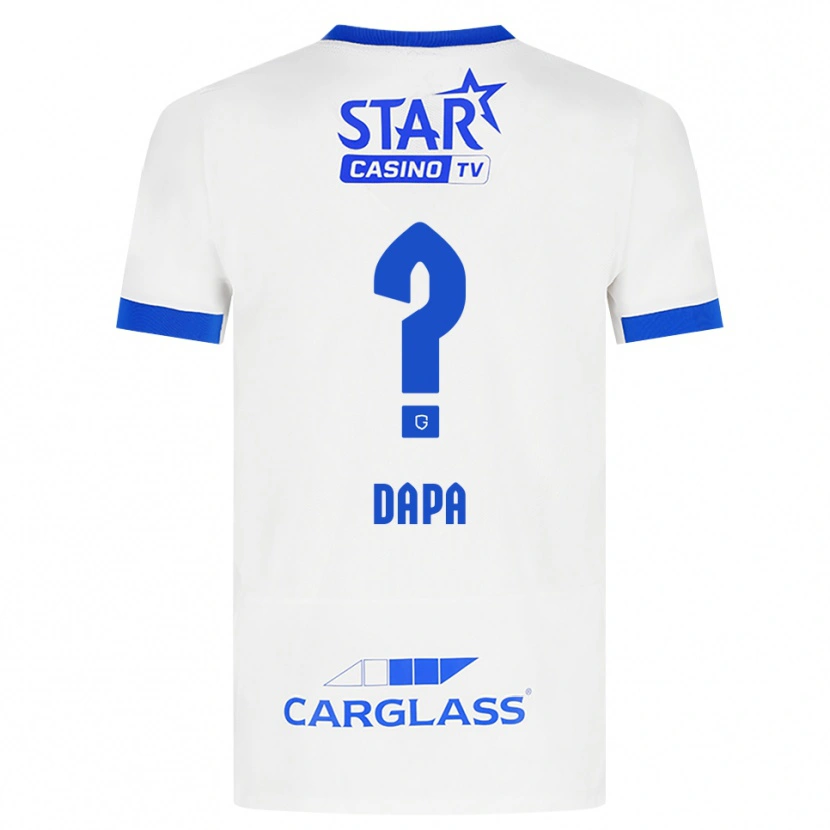Danxen Herren Melvyn Dapa #0 Weiß Blau Auswärtstrikot Trikot 2026/27 T-Shirt Schweiz