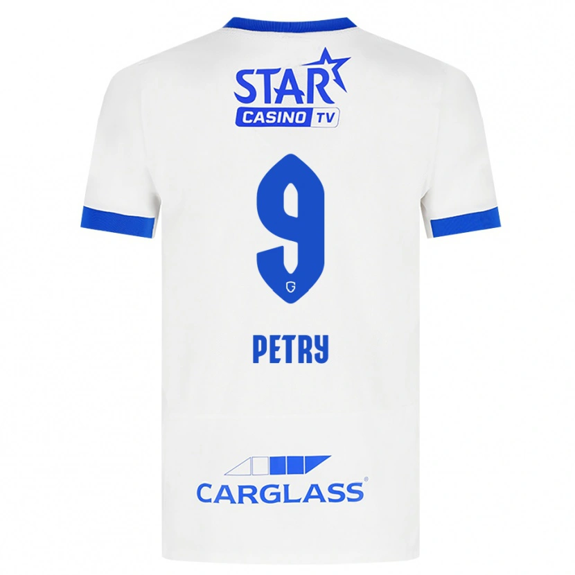 Danxen Herren Lisa Petry #9 Weiß Blau Auswärtstrikot Trikot 2026/27 T-Shirt Schweiz