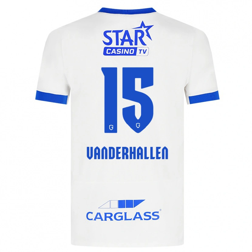 Danxen Herren Yari Vanderhallen #15 Weiß Blau Auswärtstrikot Trikot 2026/27 T-Shirt Schweiz