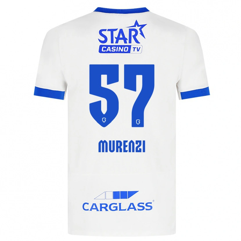 Danxen Herren Aaron Murenzi #57 Weiß Blau Auswärtstrikot Trikot 2026/27 T-Shirt Schweiz