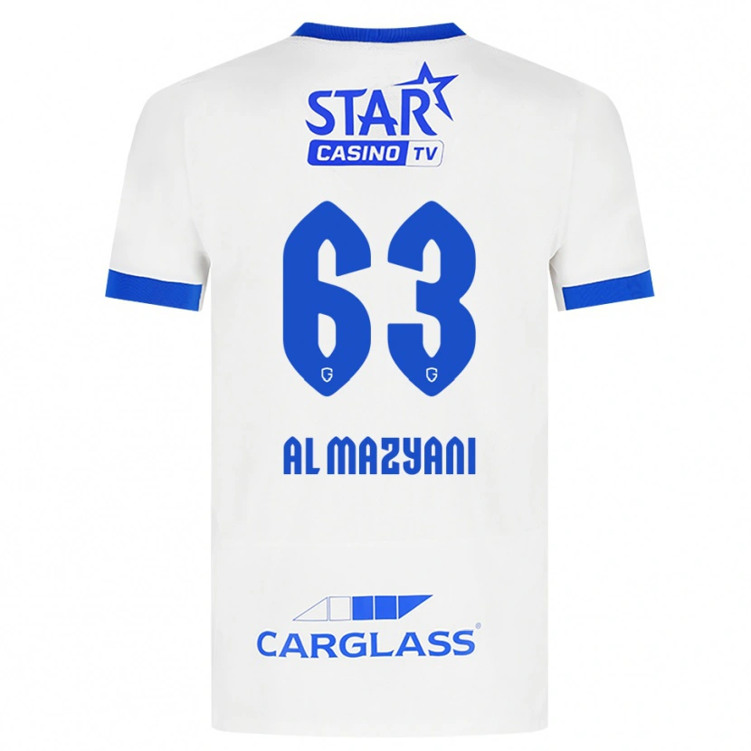 Danxen Herren Faissal Al Mazyani #63 Weiß Blau Auswärtstrikot Trikot 2026/27 T-Shirt Schweiz