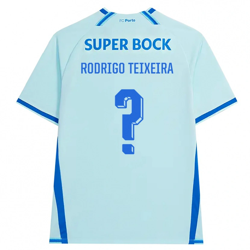 Danxen Herren Rodrigo Teixeira #0 Hellcyan Blau Ausweichtrikot Trikot 2026/27 T-Shirt Schweiz