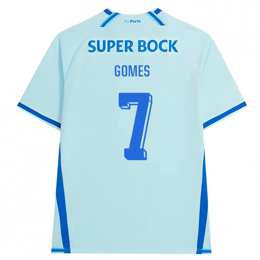 Danxen Herren William Gomes #7 Hellcyan Blau Ausweichtrikot Trikot 2026/27 T-Shirt Schweiz