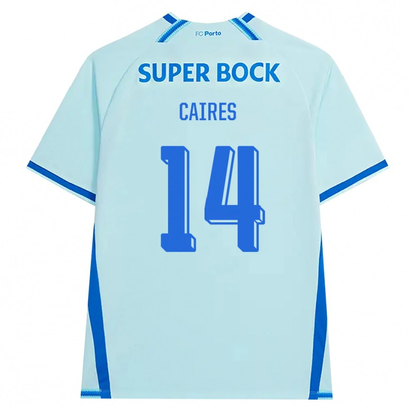 Danxen Herren Tiago Caires #14 Hellcyan Blau Ausweichtrikot Trikot 2026/27 T-Shirt Schweiz