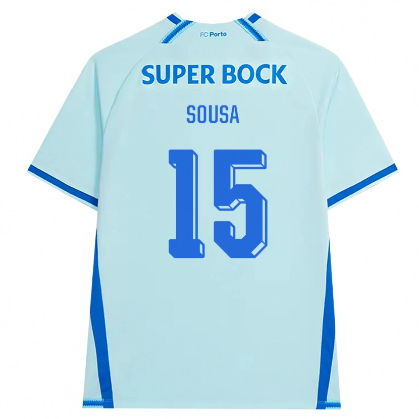Danxen Herren Vasco Sousa #15 Hellcyan Blau Ausweichtrikot Trikot 2026/27 T-Shirt Schweiz