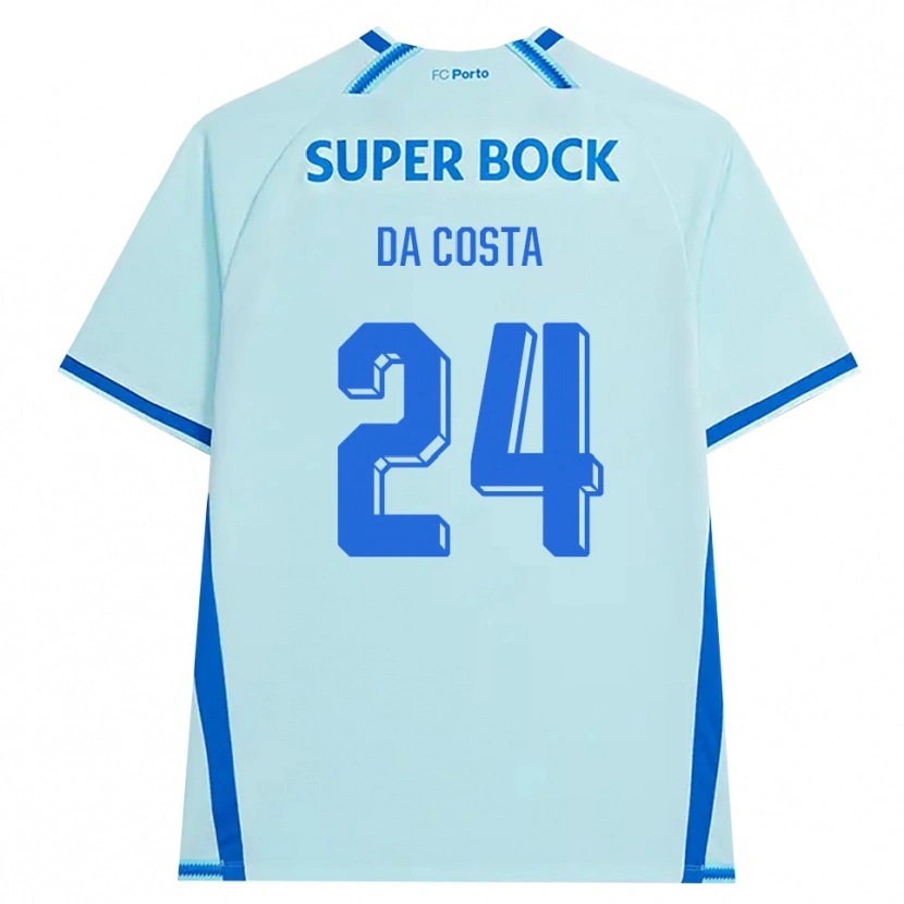 Danxen Herren Seif Da Costa #24 Hellcyan Blau Ausweichtrikot Trikot 2026/27 T-Shirt Schweiz