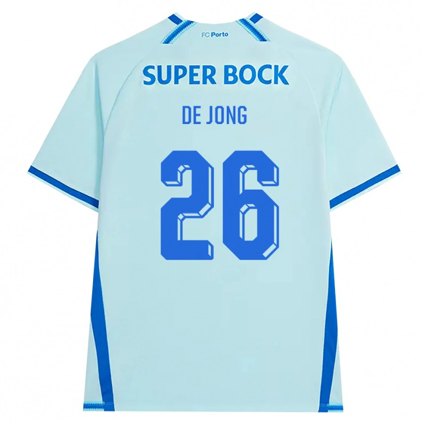 Danxen Herren Luuk De Jong #26 Hellcyan Blau Ausweichtrikot Trikot 2026/27 T-Shirt Schweiz