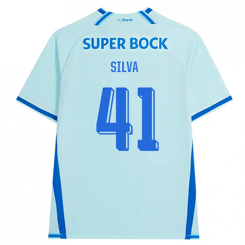 Danxen Herren Gonçalo Silva #41 Hellcyan Blau Ausweichtrikot Trikot 2026/27 T-Shirt Schweiz