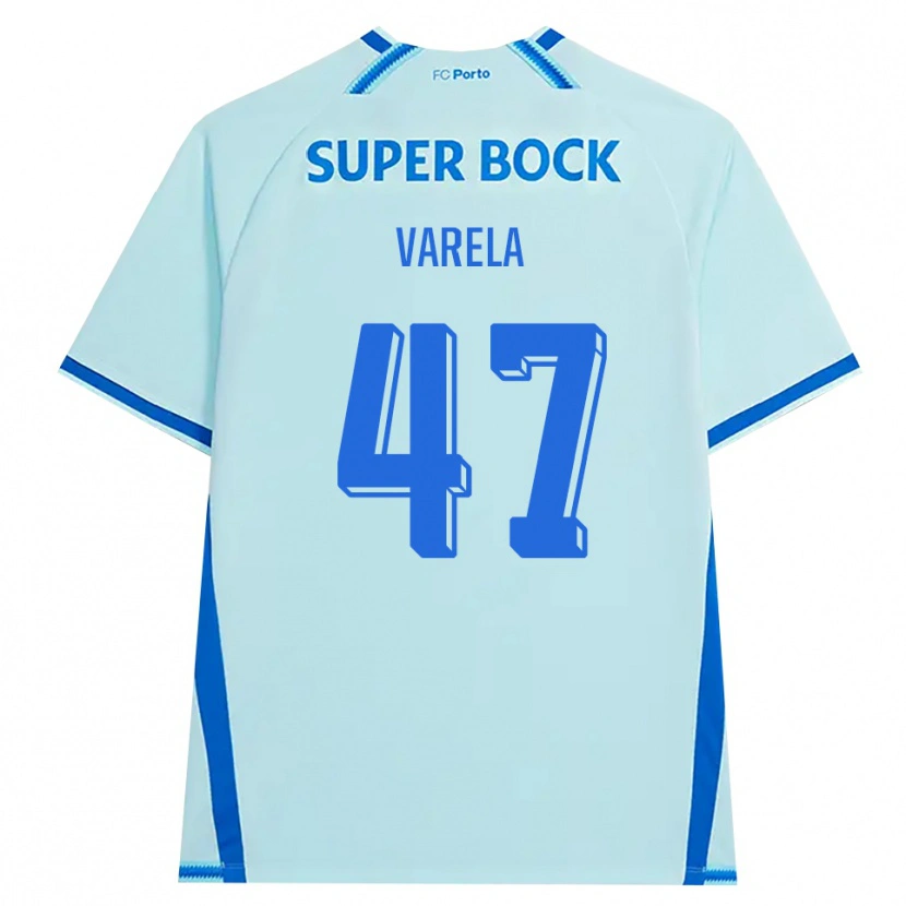 Danxen Herren Cardoso Varela #47 Hellcyan Blau Ausweichtrikot Trikot 2026/27 T-Shirt Schweiz
