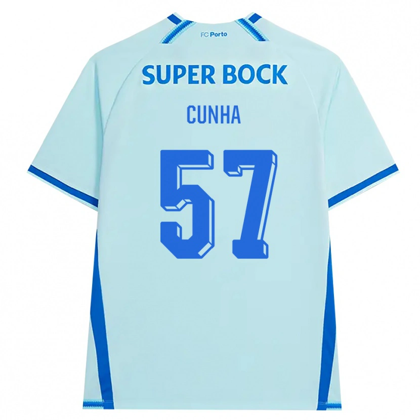 Danxen Herren Duarte Cunha #57 Hellcyan Blau Ausweichtrikot Trikot 2026/27 T-Shirt Schweiz
