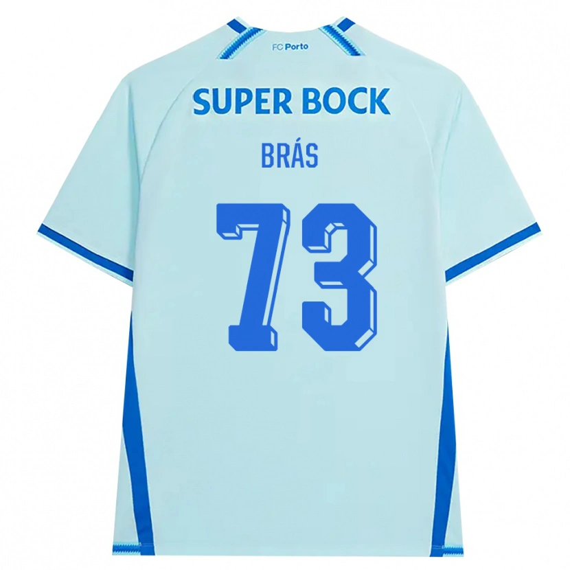 Danxen Herren Gabriel Brás #73 Hellcyan Blau Ausweichtrikot Trikot 2026/27 T-Shirt Schweiz