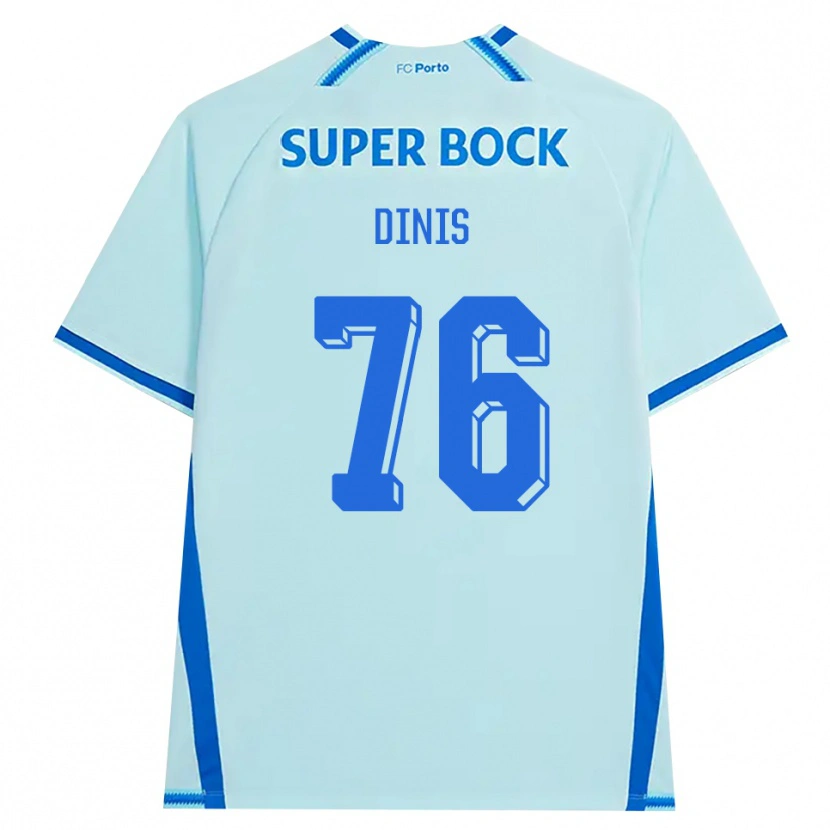 Danxen Herren Dinis Andrade Rodrigues #76 Hellcyan Blau Ausweichtrikot Trikot 2026/27 T-Shirt Schweiz