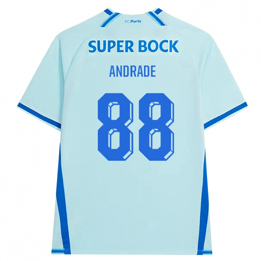 Danxen Herren Domingos Andrade #88 Hellcyan Blau Ausweichtrikot Trikot 2026/27 T-Shirt Schweiz