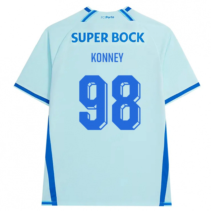 Danxen Herren Dennis Konney #98 Hellcyan Blau Ausweichtrikot Trikot 2026/27 T-Shirt Schweiz
