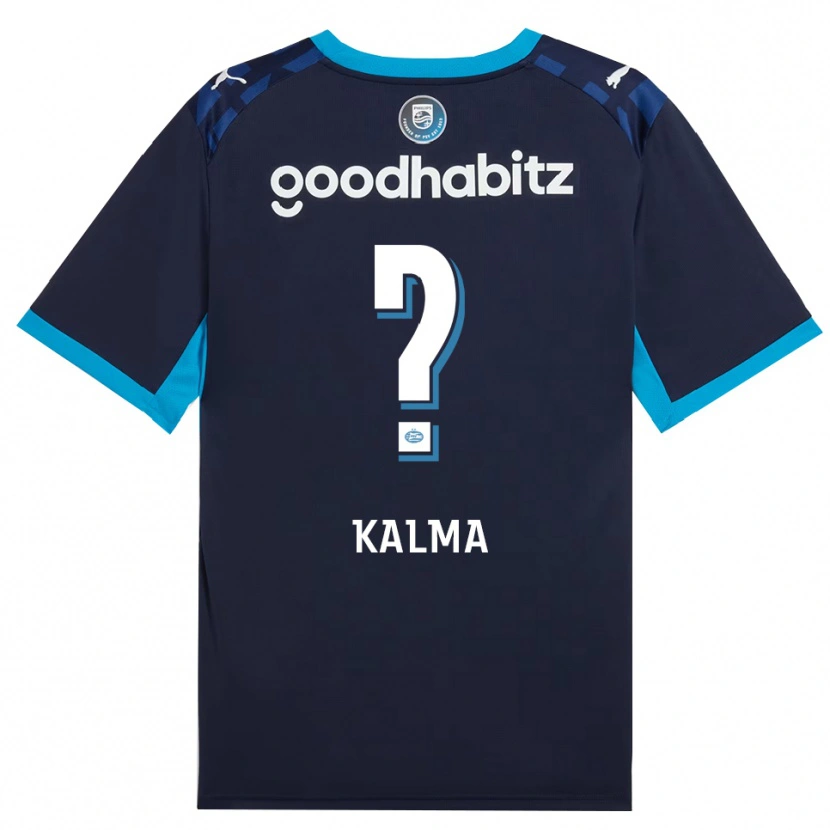 Danxen Herren Fenna Kalma #0 Himmelblau Königlichblau Ausweichtrikot Trikot 2026/27 T-Shirt Schweiz