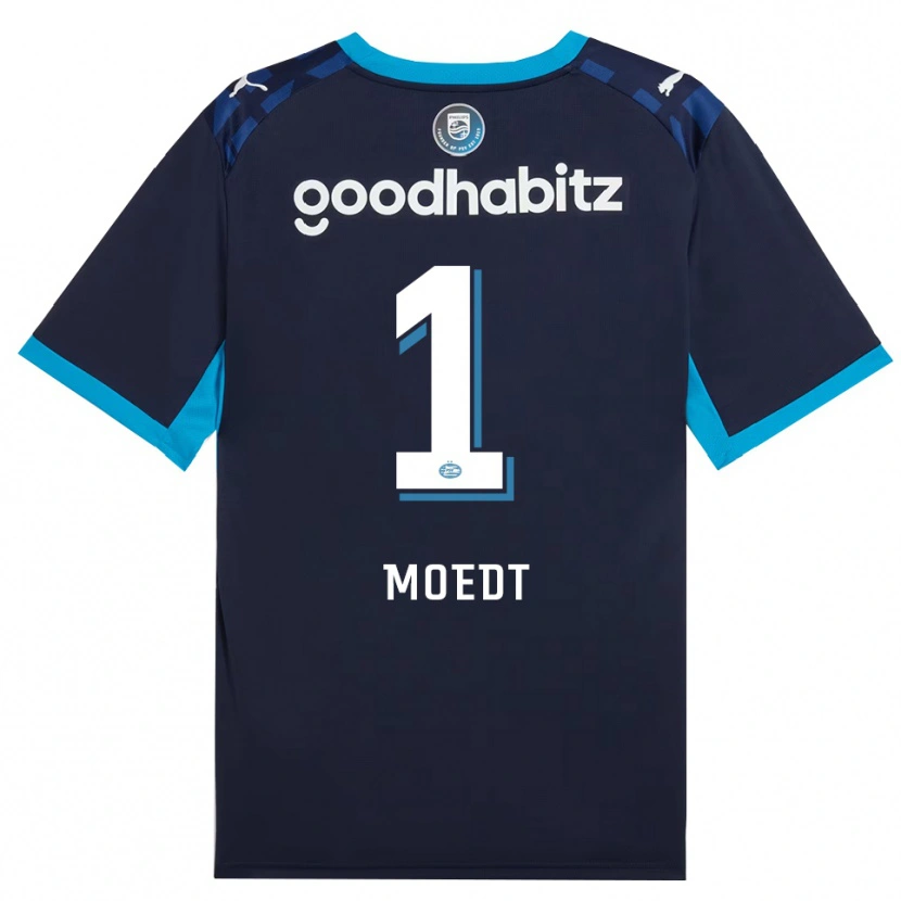 Danxen Herren Eskil Moedt #1 Himmelblau Königlichblau Ausweichtrikot Trikot 2026/27 T-Shirt Schweiz