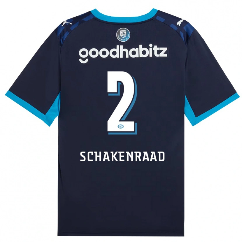 Danxen Herren Loek Schakenraad #2 Himmelblau Königlichblau Ausweichtrikot Trikot 2026/27 T-Shirt Schweiz