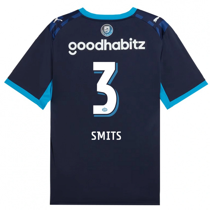 Danxen Herren Thomas Smits #3 Himmelblau Königlichblau Ausweichtrikot Trikot 2026/27 T-Shirt Schweiz