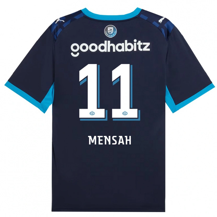Danxen Herren Keziah Oteng-Mensah #11 Himmelblau Königlichblau Ausweichtrikot Trikot 2026/27 T-Shirt Schweiz