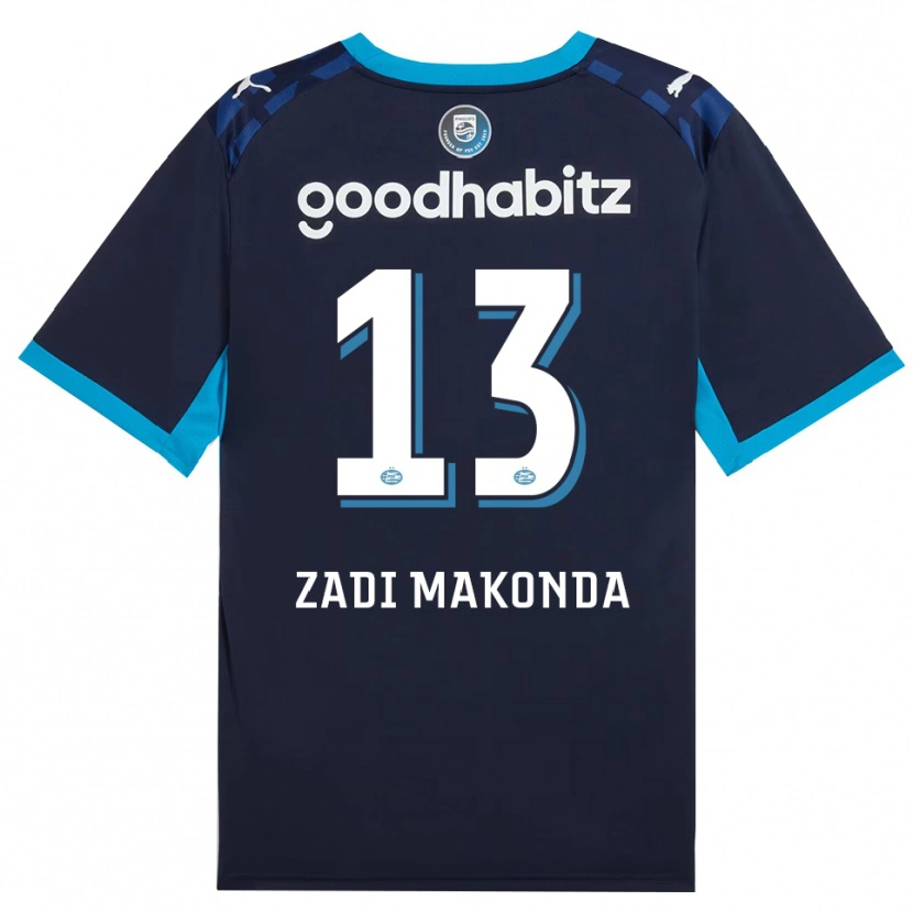 Danxen Herren David Zadi Makonda #13 Himmelblau Königlichblau Ausweichtrikot Trikot 2026/27 T-Shirt Schweiz