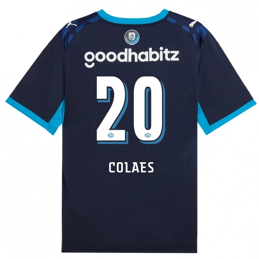 Danxen Herren Jonas Colaes #20 Himmelblau Königlichblau Ausweichtrikot Trikot 2026/27 T-Shirt Schweiz