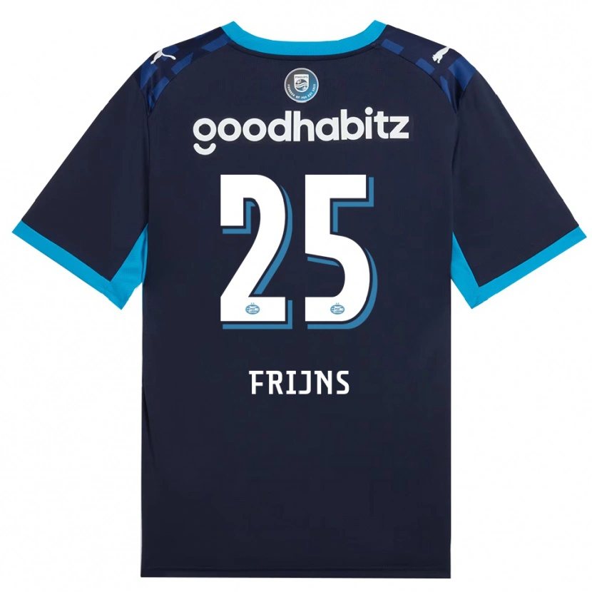 Danxen Herren Emma Frijns #25 Himmelblau Königlichblau Ausweichtrikot Trikot 2026/27 T-Shirt Schweiz