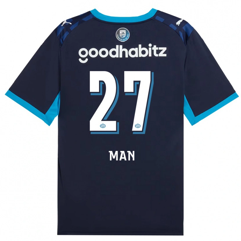 Danxen Herren Dennis Man #27 Himmelblau Königlichblau Ausweichtrikot Trikot 2026/27 T-Shirt Schweiz