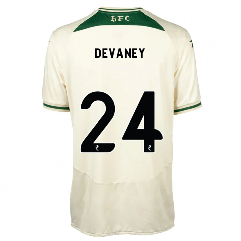 Danxen Herren Jacob Devaney #24 Weiß Waldgrün Auswärtstrikot Trikot 2026/27 T-Shirt Schweiz
