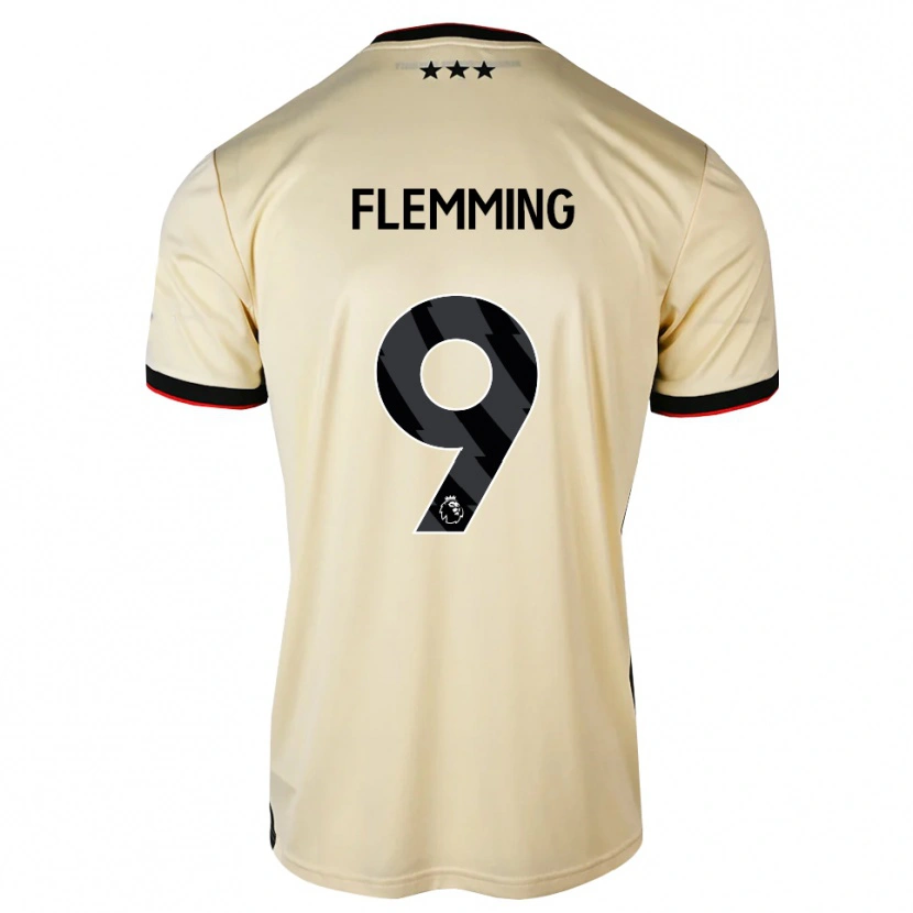 Danxen Herren Zian Flemming #9 Zitronen-Chiffon Schwarz Rot Auswärtstrikot Trikot 2026/27 T-Shirt Schweiz