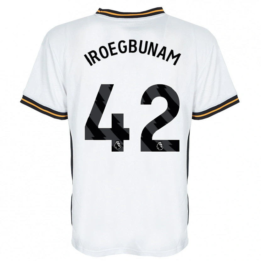 Danxen Herren Tim Iroegbunam #42 Weiß Orange Schwarz Auswärtstrikot Trikot 2026/27 T-Shirt Schweiz