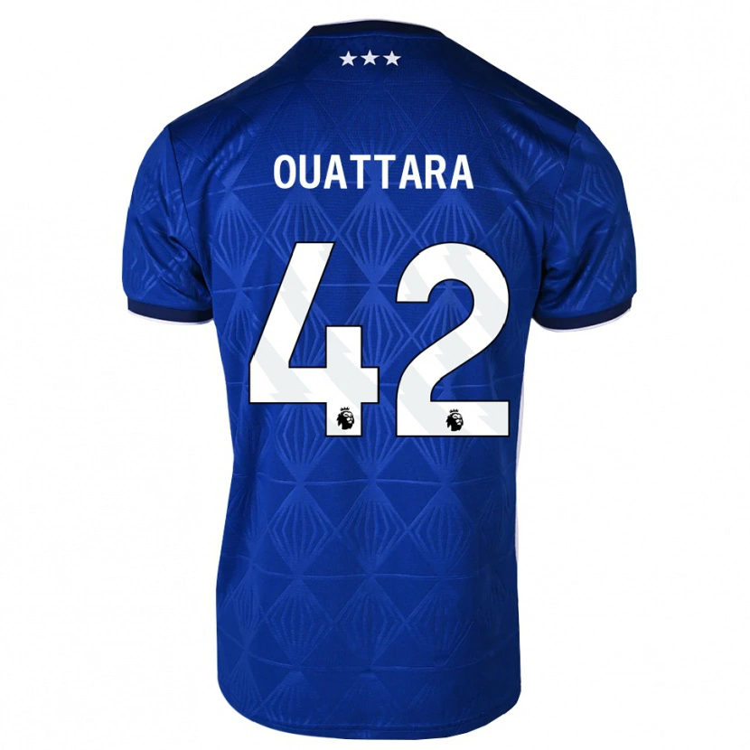 Danxen Herren Abdoul Ouattara #42 Mittelblau Weiß Rot Heimtrikot Trikot 2026/27 T-Shirt Schweiz