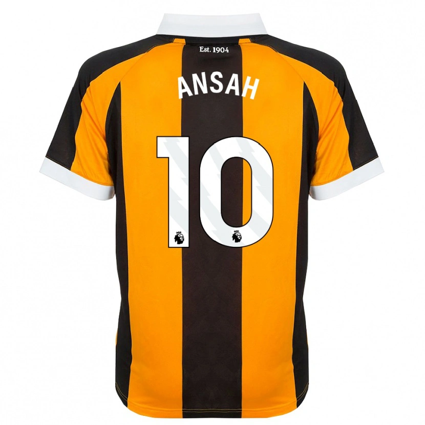 Danxen Herren Ilyas Ansah #10 Orange Schwarz Weiß Heimtrikot Trikot 2026/27 T-Shirt Schweiz