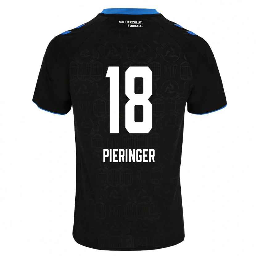 Danxen Herren Marvin Pieringer #18 Schwarz Weiß Rot Heimtrikot Trikot 2026/27 T-Shirt Schweiz