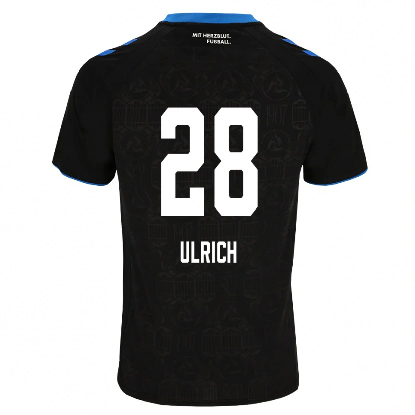 Danxen Herren Laurin Ulrich #28 Schwarz Weiß Rot Heimtrikot Trikot 2026/27 T-Shirt Schweiz