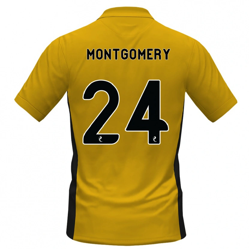 Danxen Damen Adam Montgomery #24 Orange Schwarz Heimtrikot Trikot 2026/27 T-Shirt Schweiz